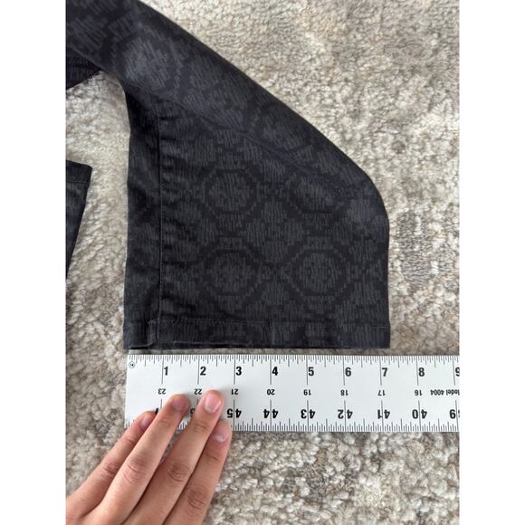 Gina Benotti Size 48/18 Tessa Style Stretch Geometric Jeans Black Button Zip - Picture 7 of 12